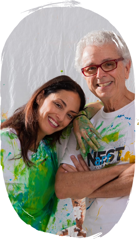 Artnest founders in studio