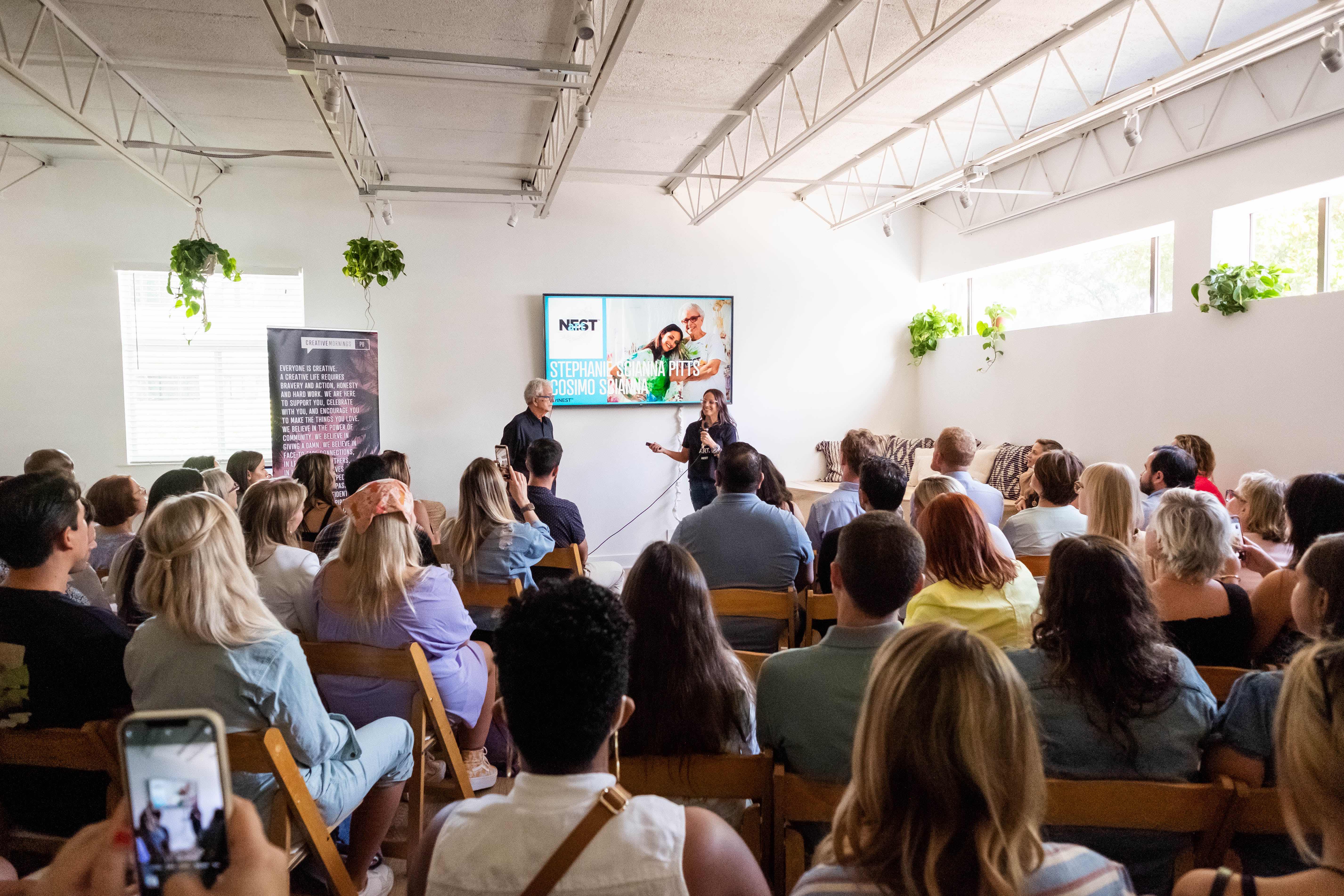 Creative Mornings Live Presentation